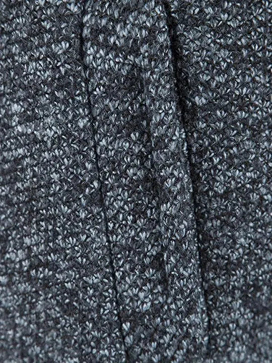 Heidi-Mode | Zipper Herren Strickjacke Pullover