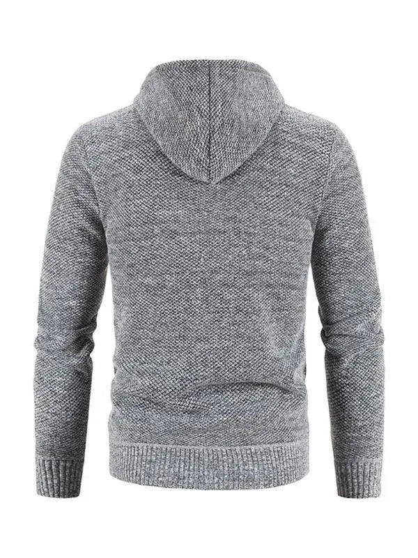 Heidi-Mode | Zipper Herren Strickjacke Pullover