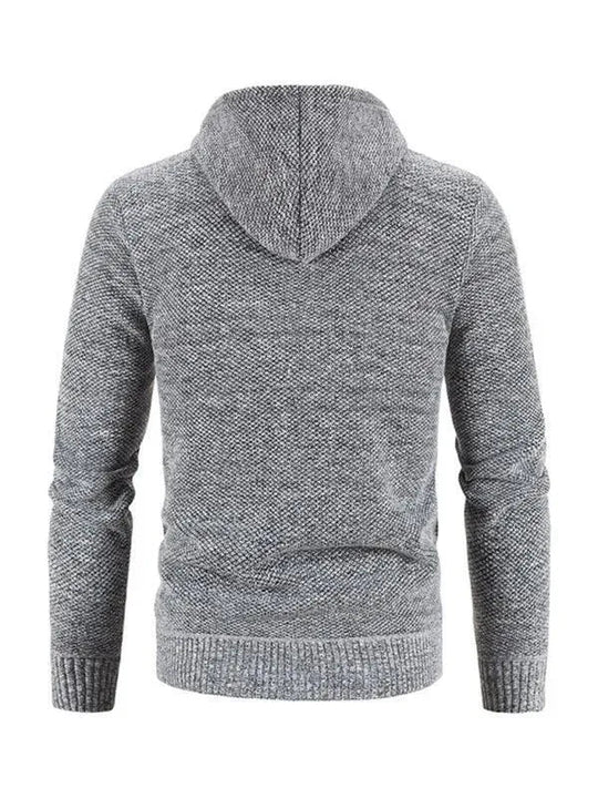 Heidi-Mode | Zipper Herren Strickjacke Pullover