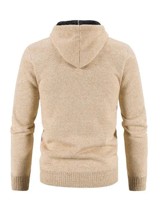Heidi-Mode | Zipper Herren Strickjacke Pullover