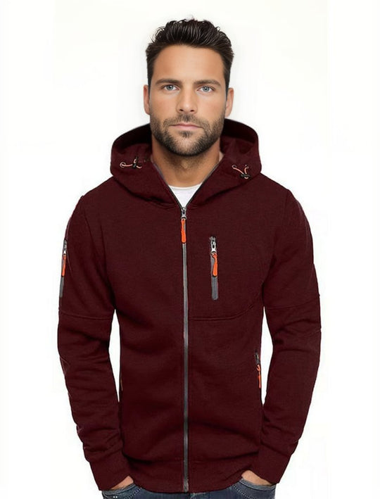 Heidi-Mode | Sportliche Herrenjacke mit Kapuze