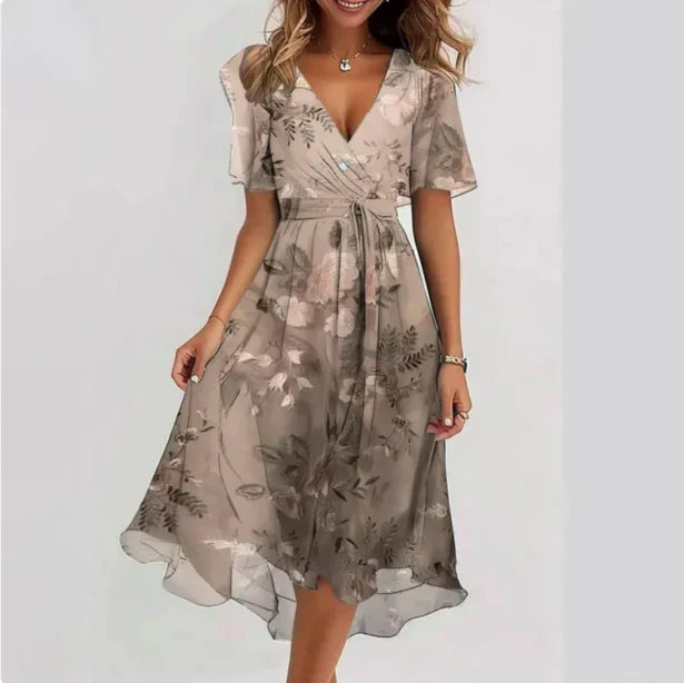 Heidi-Mode | Sommer-Wickelkleid für Mühelosen Chic Bei Damen