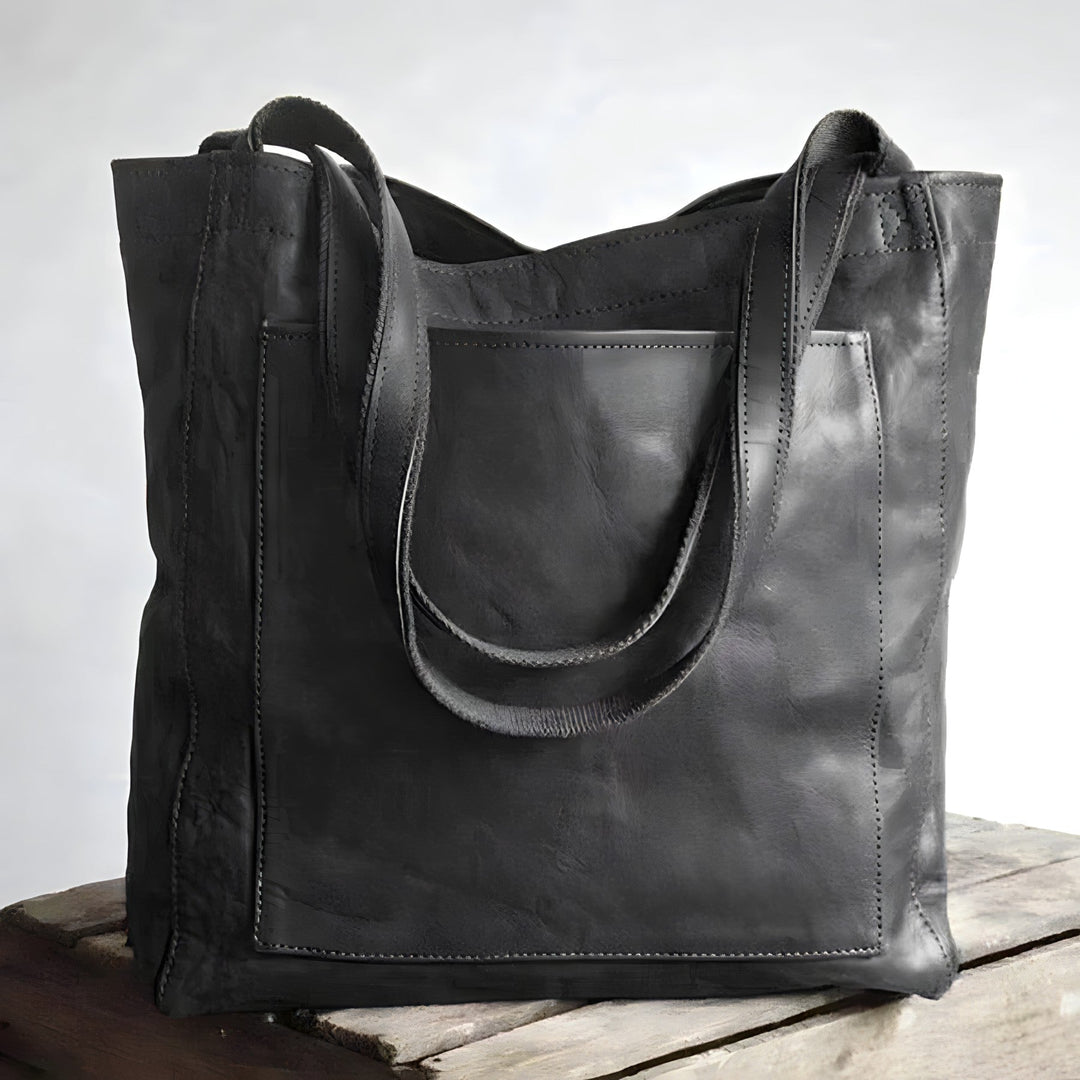 stilvolle Tasche aus Leder