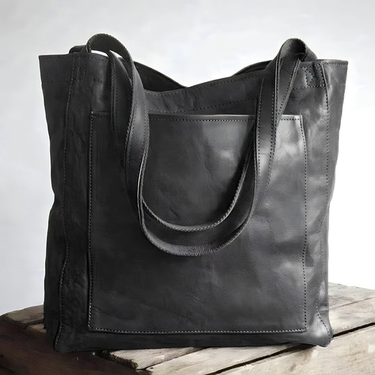 stilvolle Tasche aus Leder