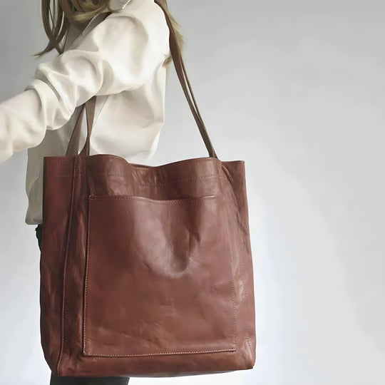 stilvolle Tasche aus Leder