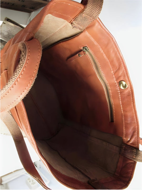 stilvolle Tasche aus Leder