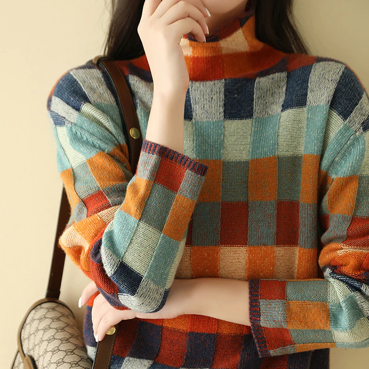 Heidi-Mode | Vibrant Strickpullover