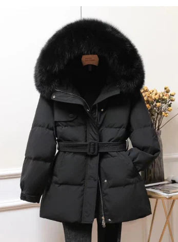 Heidi-Mode | Veste D'Hiver Avec Capuche Amovible