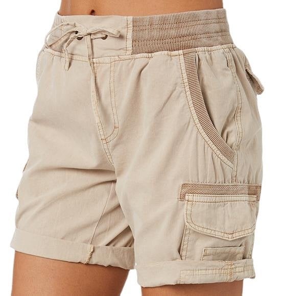 Shorts mit hoher Taille