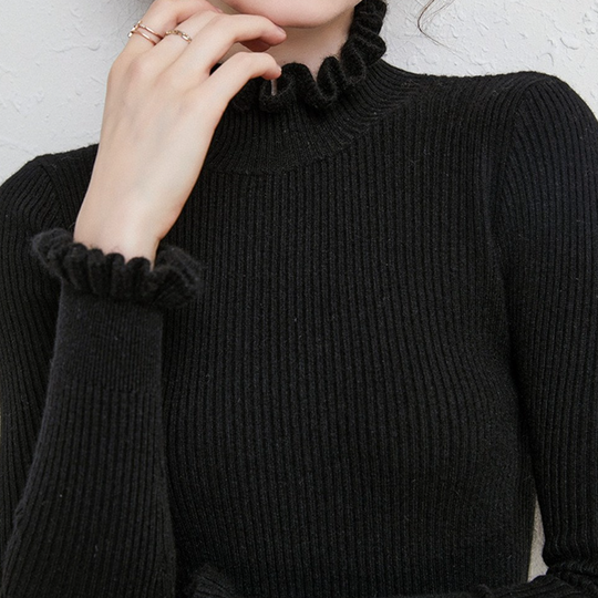 Heidi-Mode | Turtleneck Gebreide Trui