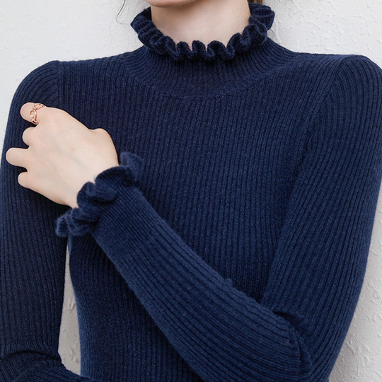 Heidi-Mode | Turtleneck Gebreide Trui