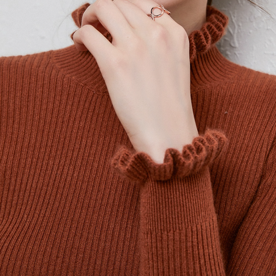 Heidi-Mode | Turtleneck Gebreide Trui
