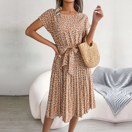 Heidi-Mode | Damen Freizeit Midi Kleid