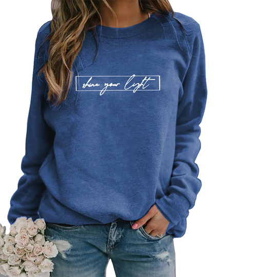 Heidi-Mode | Übergröße Pullover mit Rundhalsausschnitt
