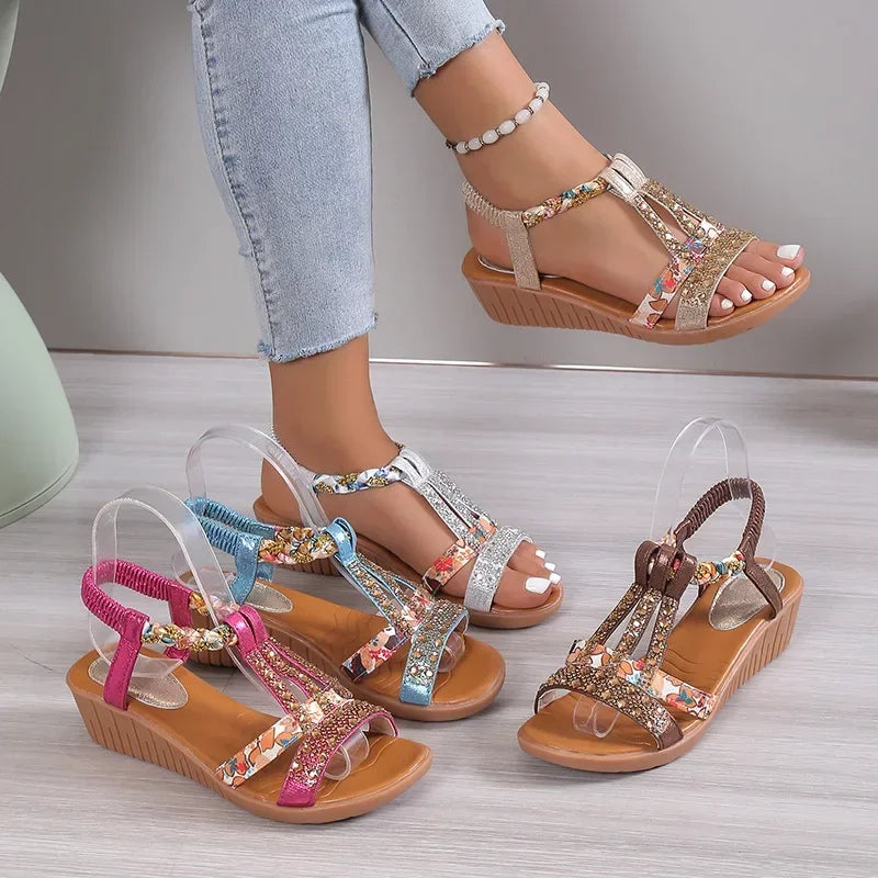 Heidi-Mode | Elegante Boho Sandalen