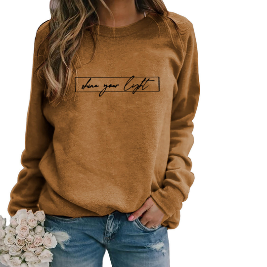 Heidi-Mode | Übergröße Pullover mit Rundhalsausschnitt