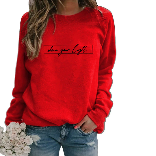 Heidi-Mode | Übergröße Pullover mit Rundhalsausschnitt