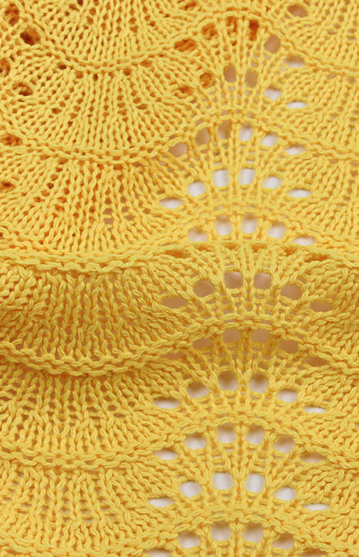 Heidi-Mode | Damen Ärmelloses Ausschneidungs Einfarbiges Strickkleid