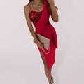 Glamouröses Paillettenkleid im Bodycon-Stil