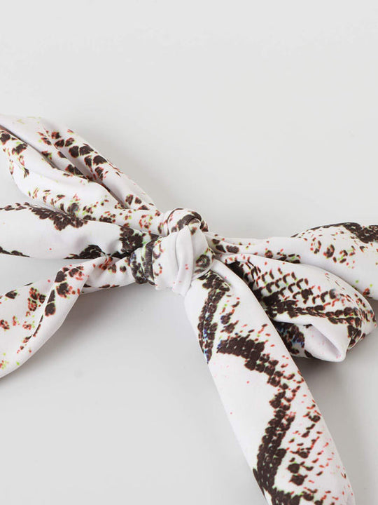 Heidi-Mode | Gold Wrap Einteiliger Badeanzug