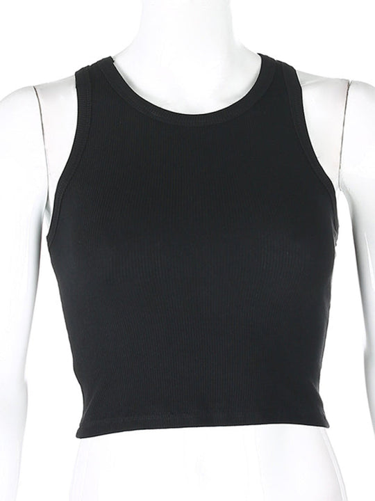 Heidi-Mode | Damen Unifarben Basic Unterzieh Stretch Tanktop