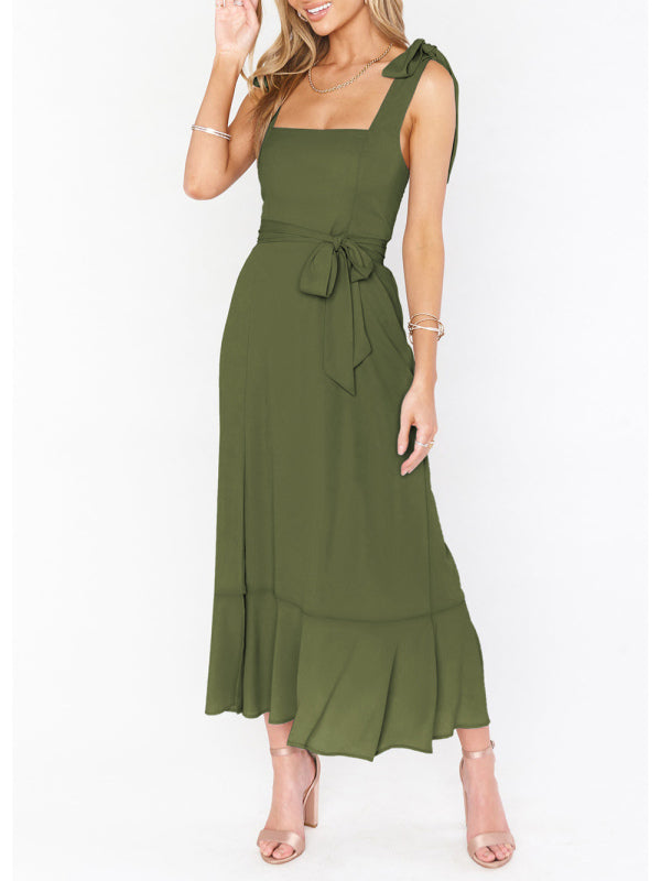 Heidi-Mode | Damen Elegantes und Modisches Pendel Schlitz Französisches High-end Gefühl Kleid