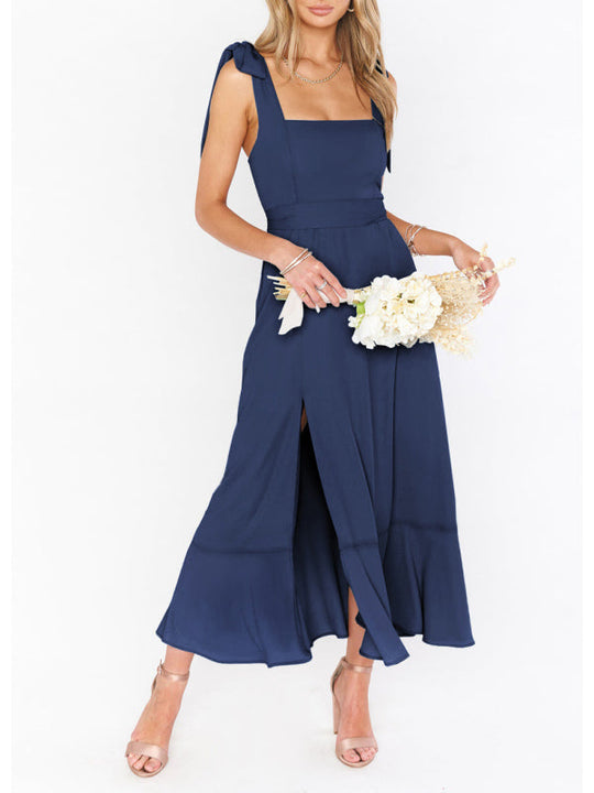 Heidi-Mode | Damen Elegantes und Modisches Pendel Schlitz Französisches High-end Gefühl Kleid