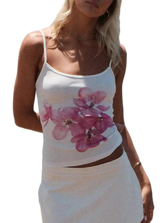 Heidi-Mode | Neues Frühling und Sommer kontrastierende Farbe sexy rückenfreies schlankes Top für heiße Mädchen