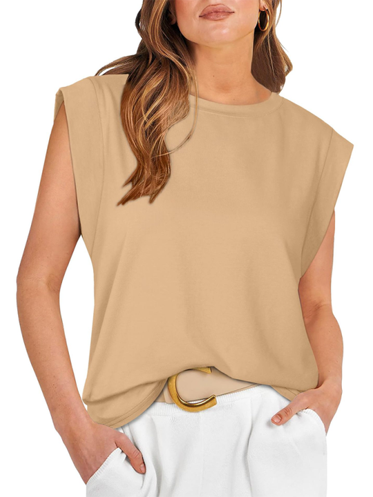 Heidi-Mode | Neues Rundhals lockeres Kurzarm-T-Shirt gestreiftes Oberteil