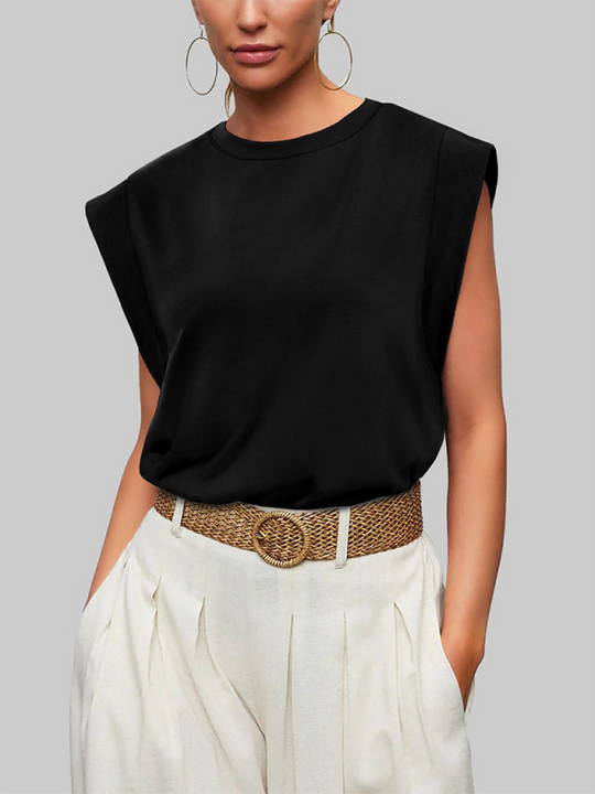 Heidi-Mode | Neues Rundhals lockeres Kurzarm-T-Shirt gestreiftes Oberteil
