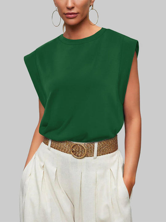 Heidi-Mode | Neues Rundhals lockeres Kurzarm-T-Shirt gestreiftes Oberteil