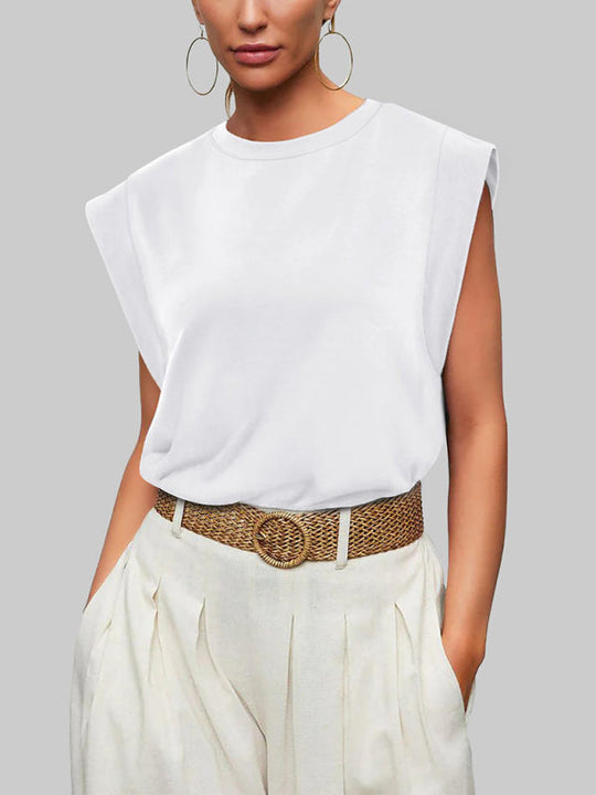 Heidi-Mode | Neues Rundhals lockeres Kurzarm-T-Shirt gestreiftes Oberteil
