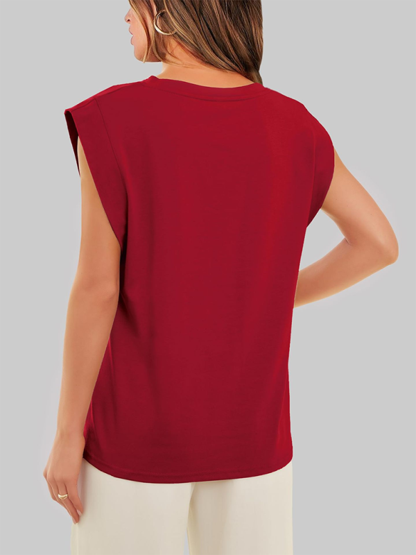Heidi-Mode | Neues Rundhals lockeres Kurzarm-T-Shirt gestreiftes Oberteil