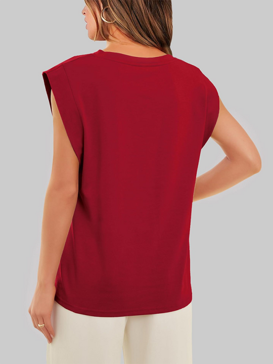 Heidi-Mode | Neues Rundhals lockeres Kurzarm-T-Shirt gestreiftes Oberteil