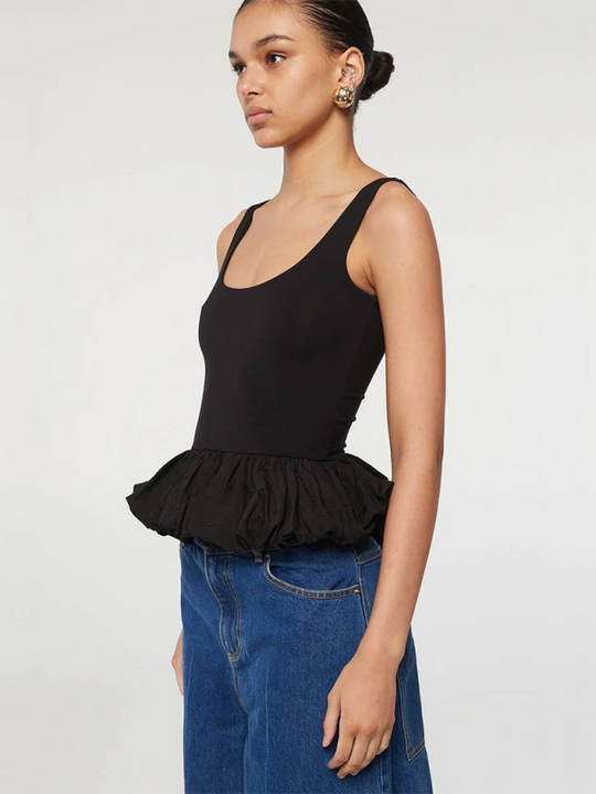 Heidi-Mode | Stitching Fashion Freizeit T-Shirt Weste