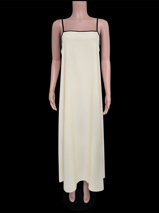 Heidi-Mode | Damenmode Leinenkleid mit Taschen