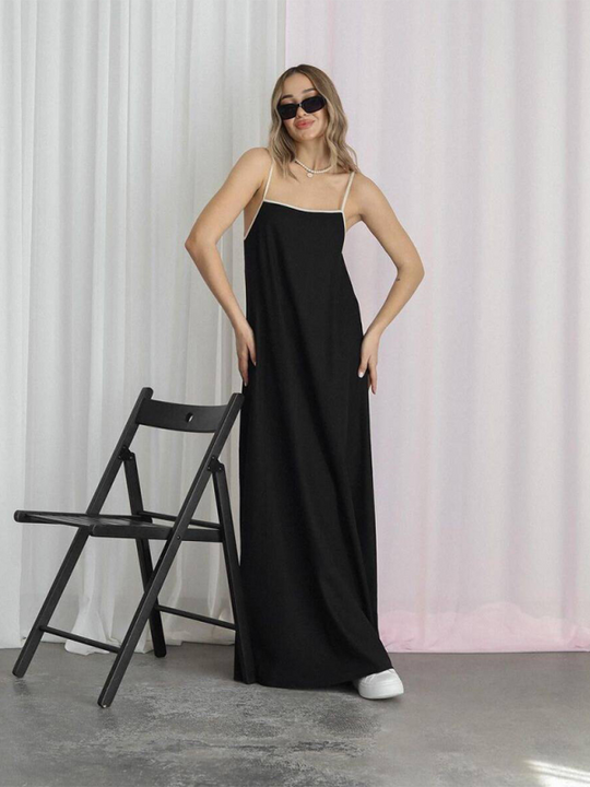 Heidi-Mode | Damenmode Leinenkleid mit Taschen