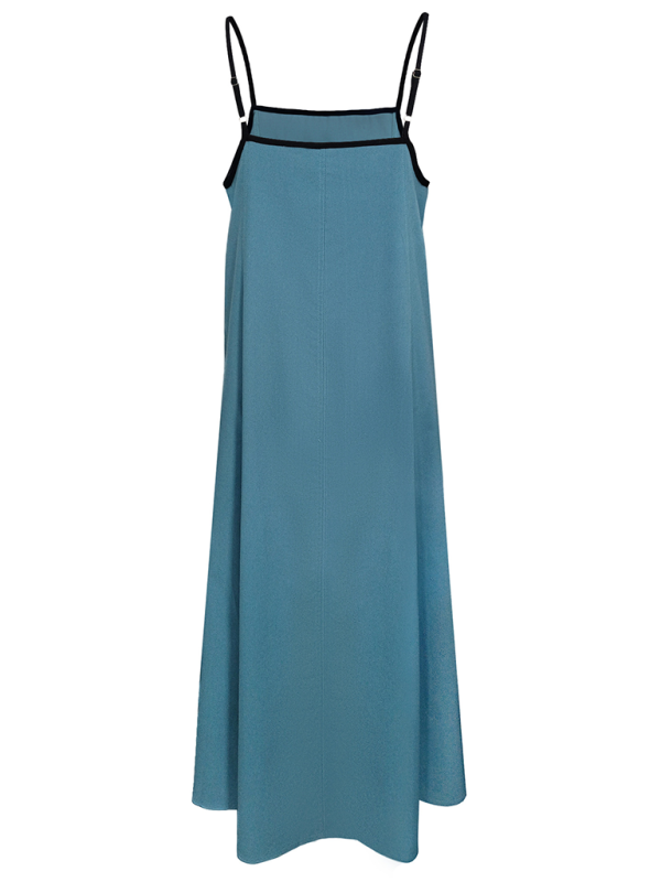 Heidi-Mode | Damenmode Leinenkleid mit Taschen