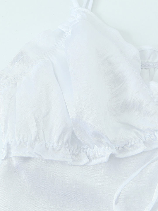Heidi-Mode | Neues Geschichtetes Satin-Partykleid