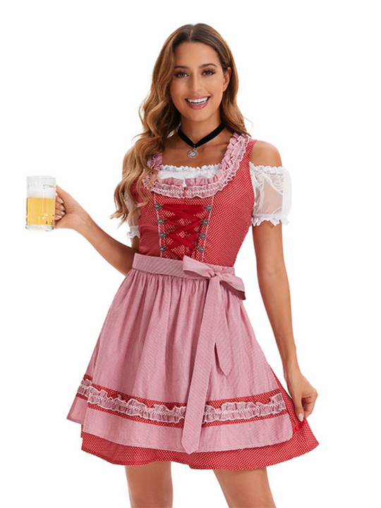 Heidi-Mode | Neues Erwachsenen Damen Deutsches Oktoberfest Kostüm Festival Party Kleid