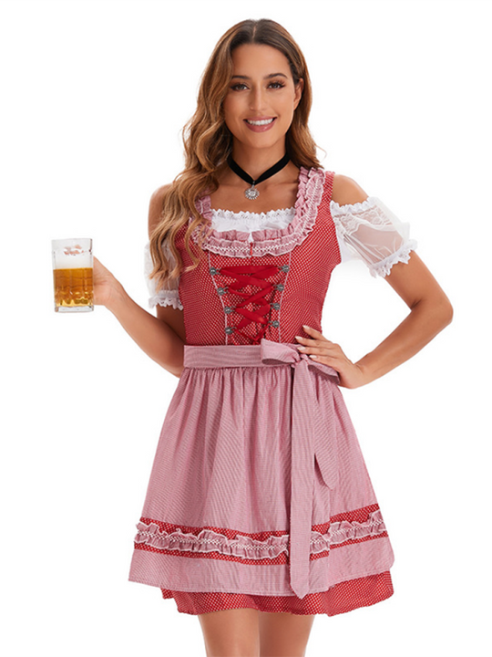 Heidi-Mode | Neues Erwachsenen Damen Deutsches Oktoberfest Kostüm Festival Party Kleid