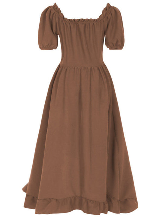 Heidi-Mode | Oktoberfest Neue Retro Unregelmäßige Kleid