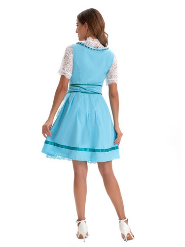 Heidi-Mode | Deutsche München Oktoberfest Kleidung Damen Bedrucktes Bier Kleidung Kleid