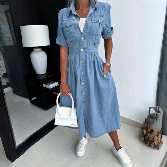 Heidi Chic Denim Dress Affair