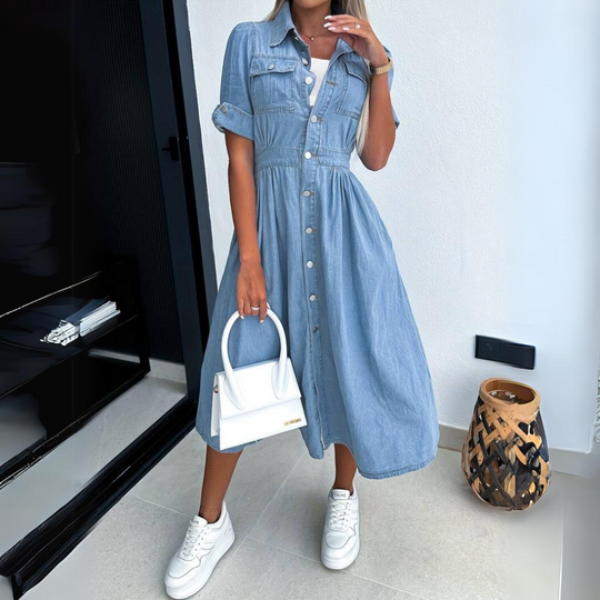 Heidi Chic Denim Dress Affair