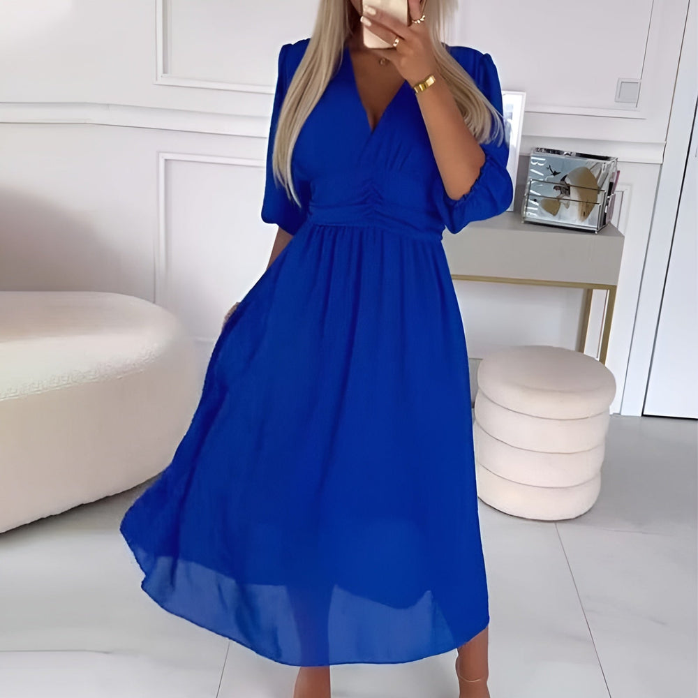 Heidi-Mode | Klassisches Chiffonkleid