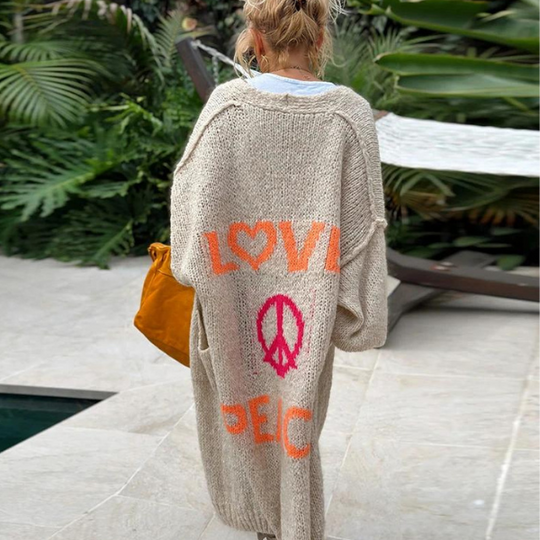 peace strickjacke - Ibiza