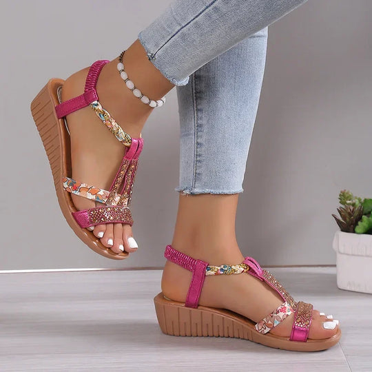 Heidi-Mode | Elegante Boho Sandalen