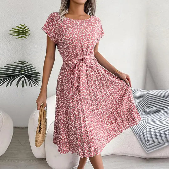 Heidi-Mode | Damen Freizeit Midi Kleid