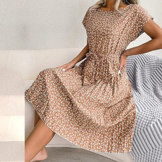 Heidi-Mode | Damen Freizeit Midi Kleid